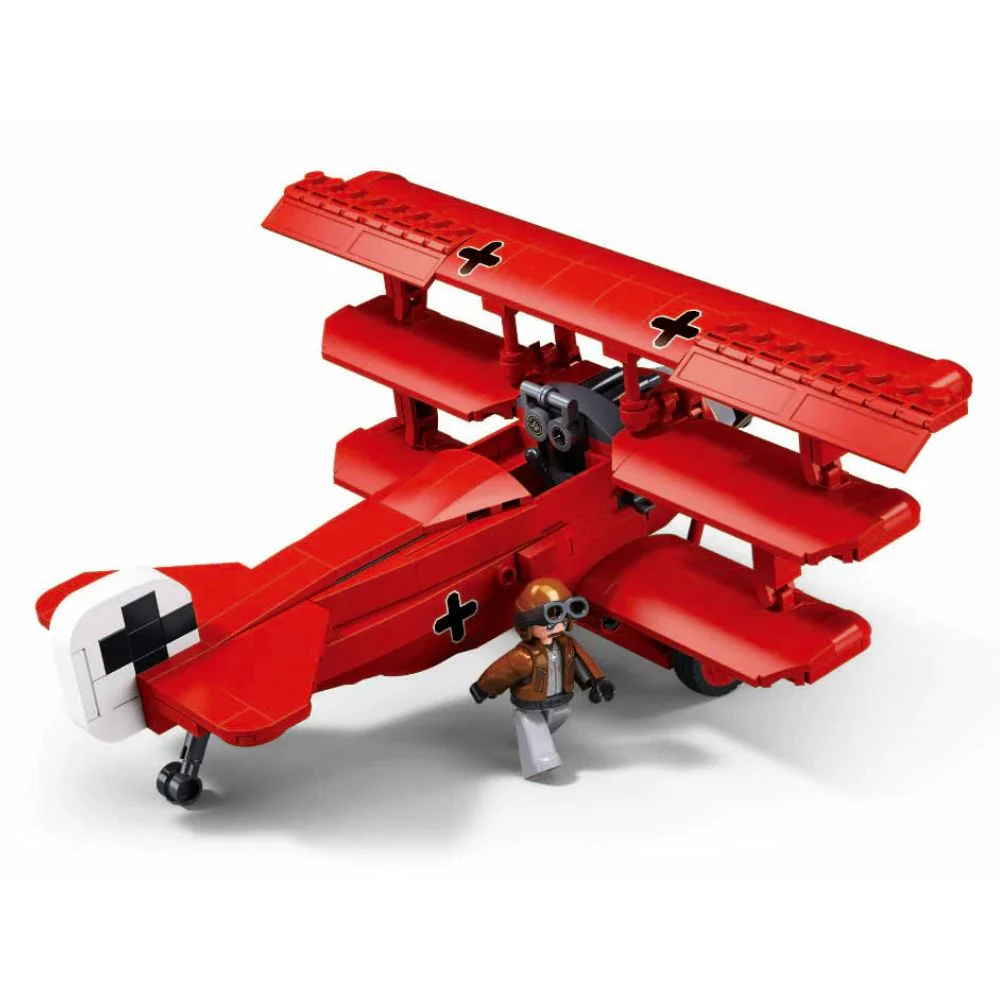 MB WW1 Fokker DR-1S Scale 1:35 281 Pieces C16 - Image 4
