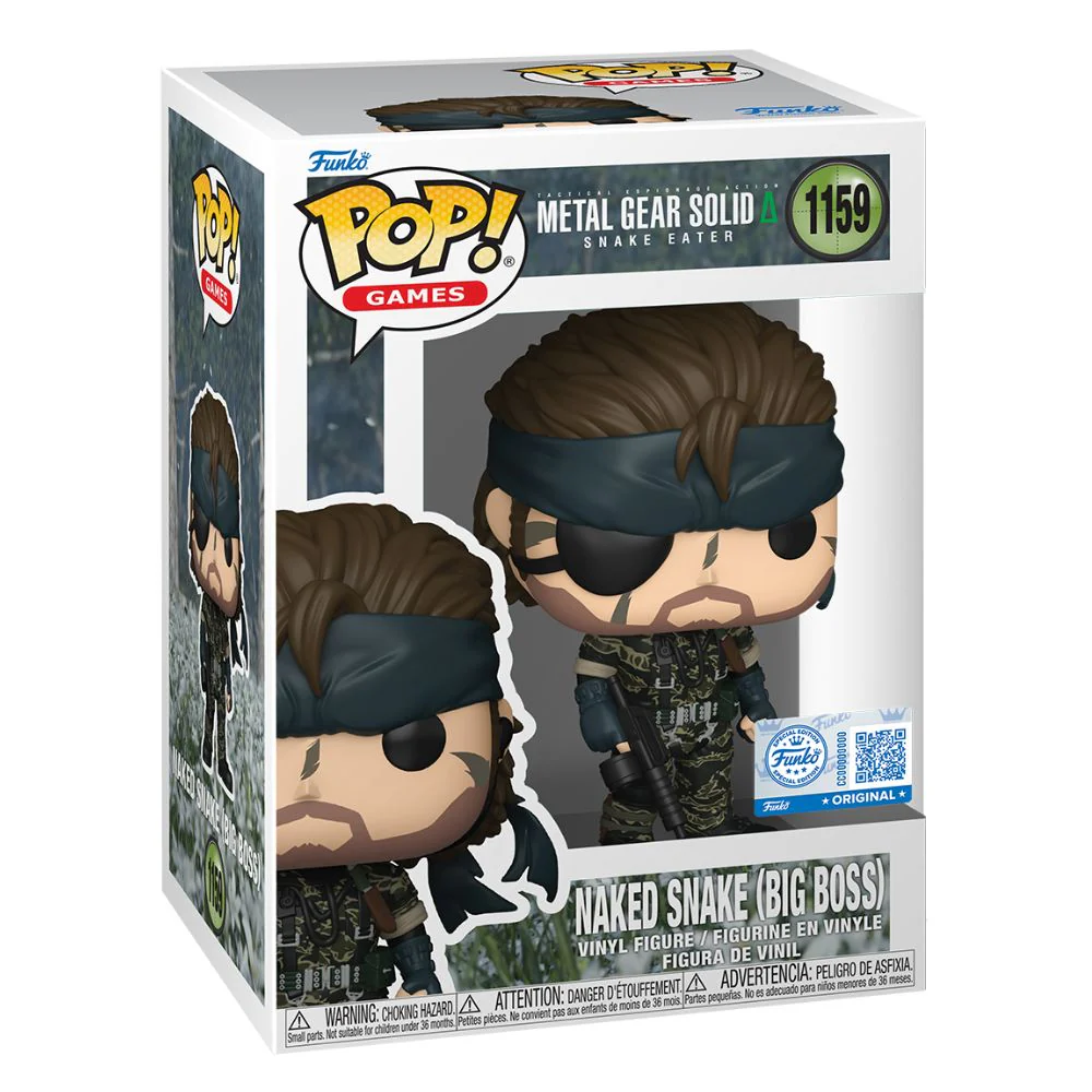 Metal Gear Solid: Snake Eater - Naked Snake (Big Boss) US Exclusive Pop! Vinyl - Image 2