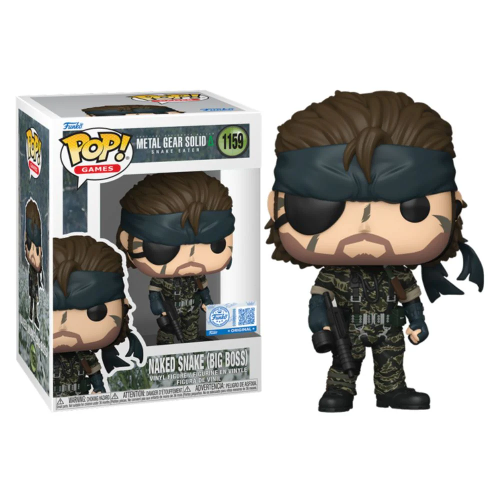 Metal Gear Solid: Snake Eater - Naked Snake (Big Boss) US Exclusive Pop! Vinyl - Image 3