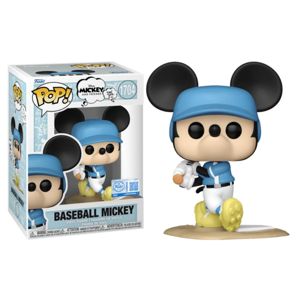 Mickey & Friends - Baseball Mickey Pop! Vinyl - Image 3