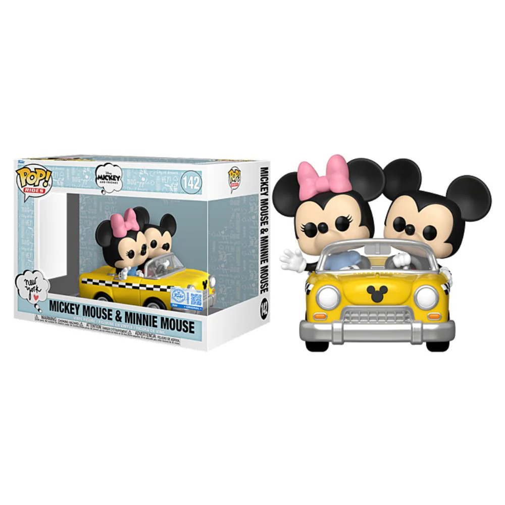 Mickey & Friends - Mickey Mouse & Minnie Mouse in Taxi Pop! Vinyl Ride - Image 3