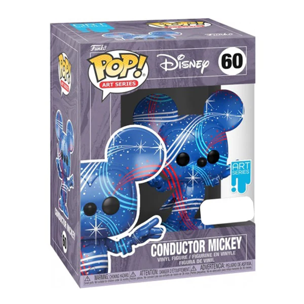 Mickey Mouse - Conductor Mickey (Artist Series) US Exclusive Pop! Vinyl with Protector - Image 2