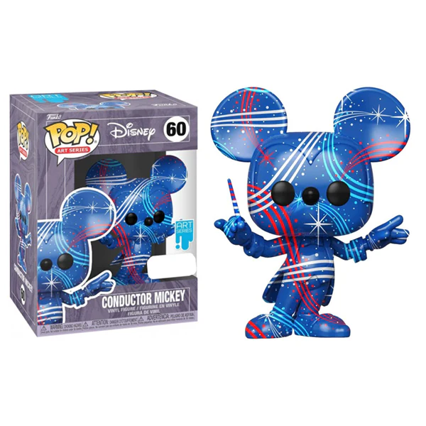 Mickey Mouse - Conductor Mickey (Artist Series) US Exclusive Pop! Vinyl with Protector - Image 3