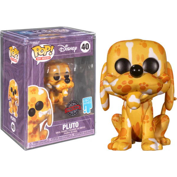 Mickey Mouse - Pluto DTV (Artist Series) US Exclusive Pop! Vinyl with Protector - Image 3