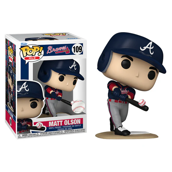 MLB Baseball - Matt Olson Atlanta Braves Pop! Vinyl - Image 3