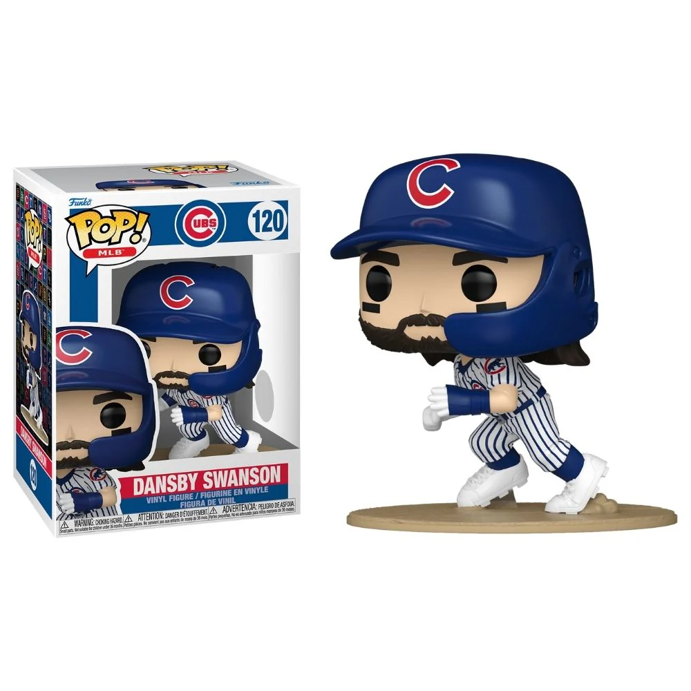 MLB Baseball - Dansby Swanson Chicago Cubs Pop! Vinyl - Image 3