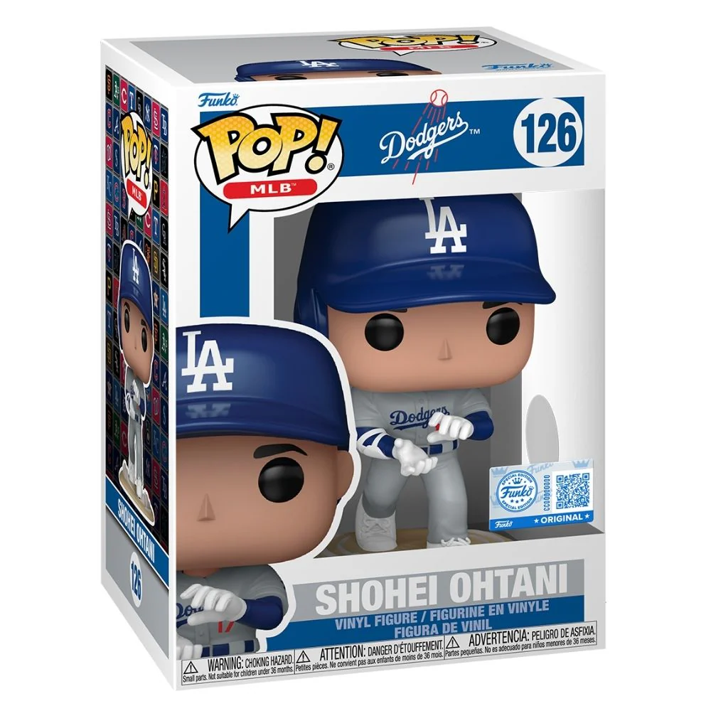 MLB: Dodgers - Shohei Ohtani (New Pose) US Exclusive Pop! Vinyl - Image 2