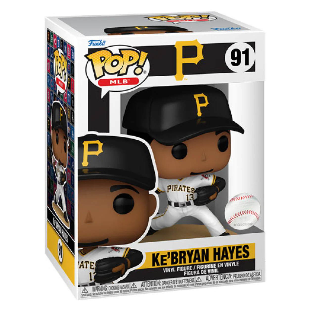 MLB: Pirates - KeBryan Hayes Pop! Vinyl - Image 2