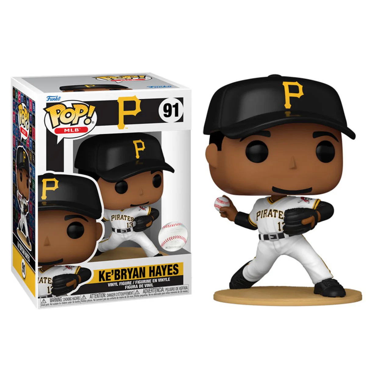 MLB: Pirates - KeBryan Hayes Pop! Vinyl - Image 3
