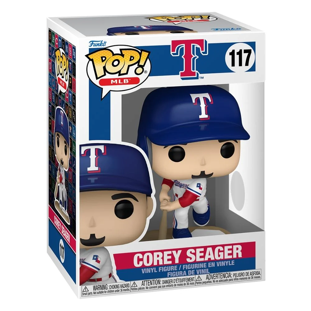 MLB: Rangers - Corey Seager Pop! Vinyl - Image 2