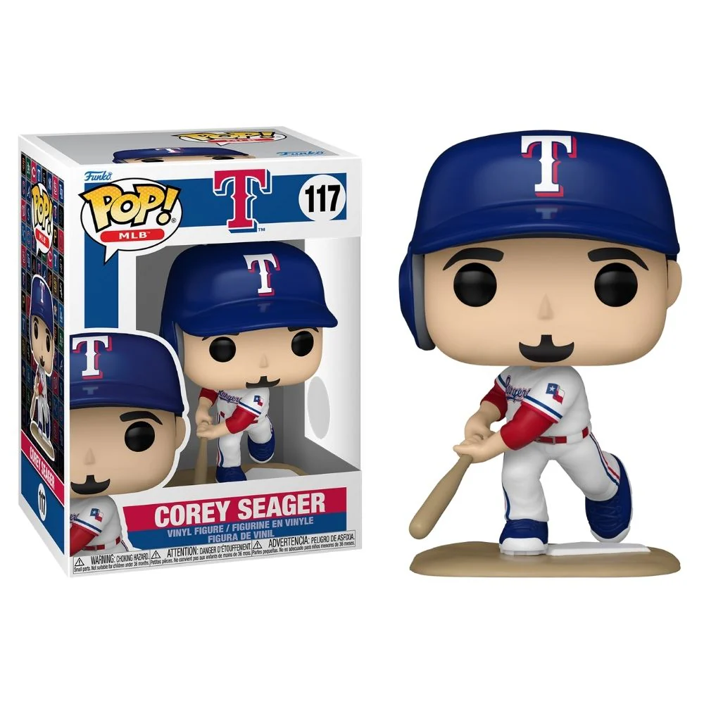 MLB: Rangers - Corey Seager Pop! Vinyl - Image 3