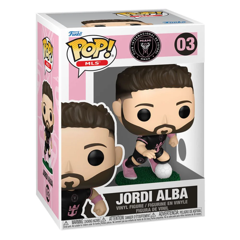 MLS: Inter Miama - Jordi Alba (Away) Pop! Vinyl - Image 2