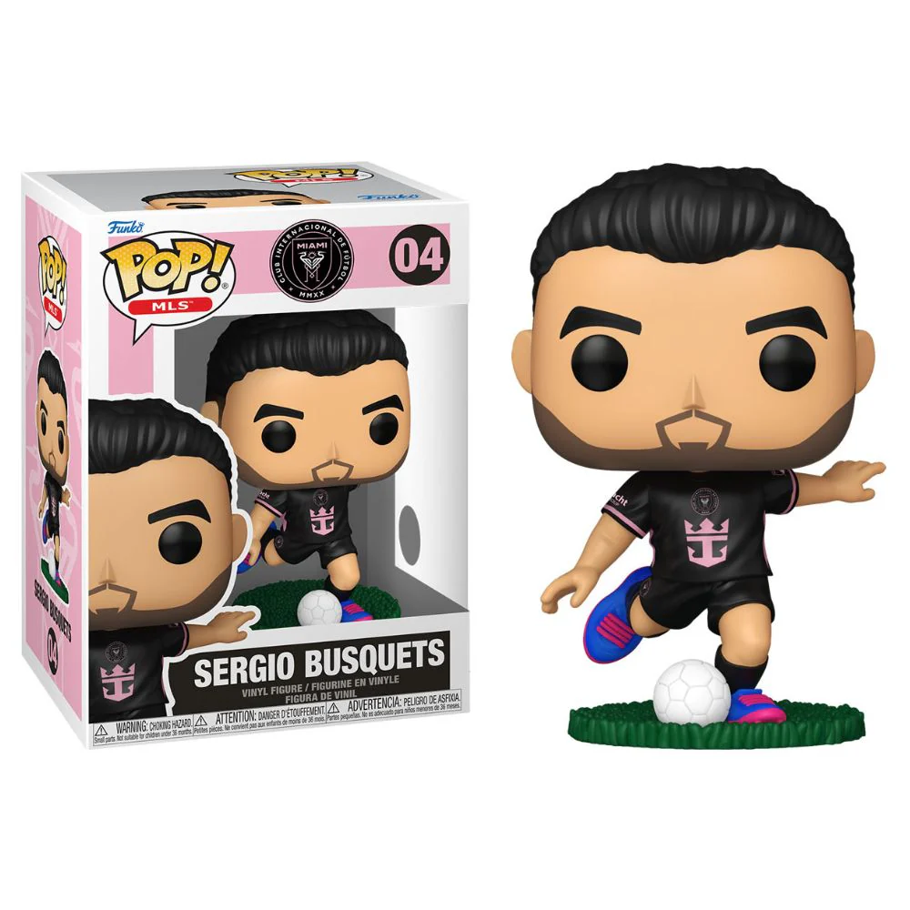 MLS: Inter Miama - Sergio Busquets (Away) Pop! Vinyl - Image 3