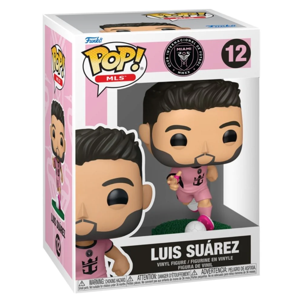 MLS: Inter Miami (Soccer) - Luis Suarez (Pink Uniform) Pop! Vinyl - Image 2