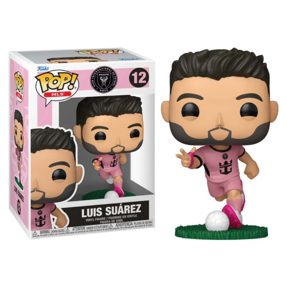MLS: Inter Miami (Soccer) - Luis Suarez (Pink Uniform) Pop! Vinyl - Image 3