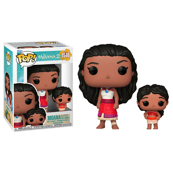 Moana 2 - Moana & Little Sis Simea Pop! Vinyl - Image 3