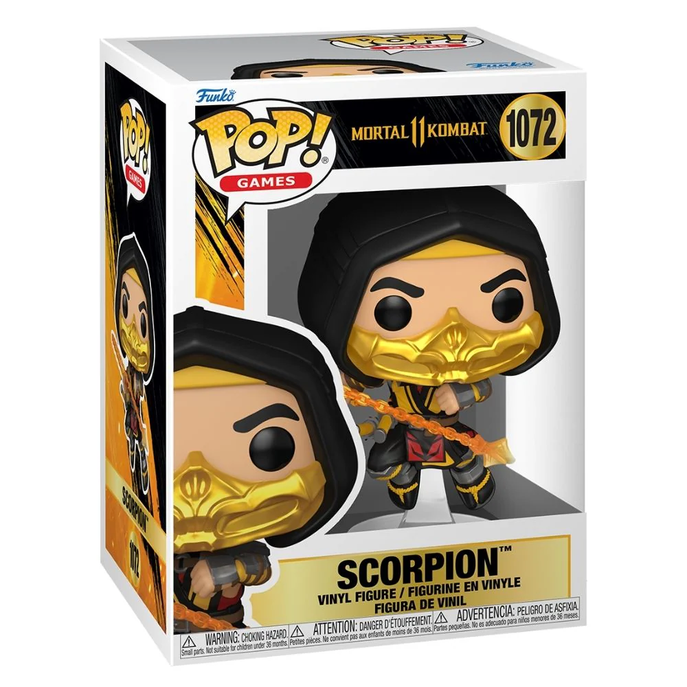 Mortal Kombat 11 - Scorpion Fatality Pop! Vinyl - Image 2