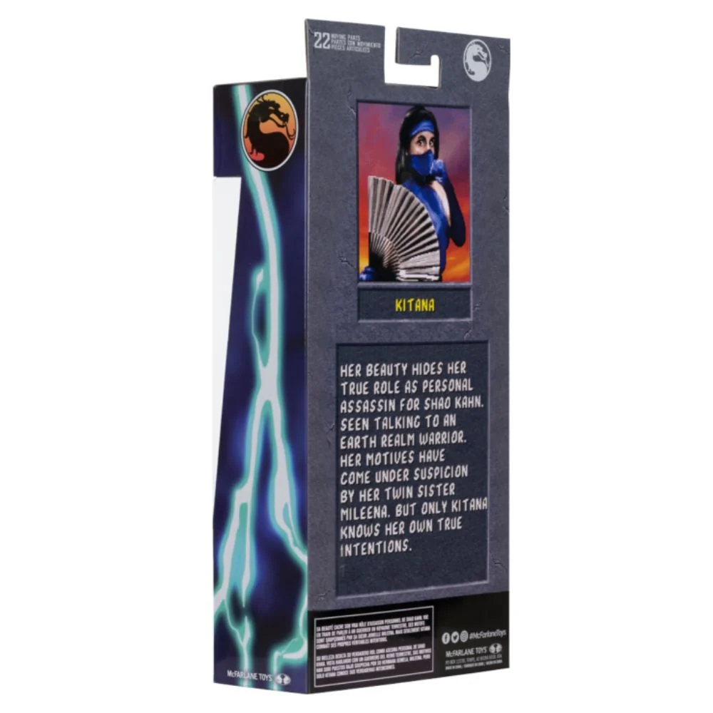 Mortal Kombat - Kitana Klassics 7 Inch Action Figure (CHASE) - Image 5
