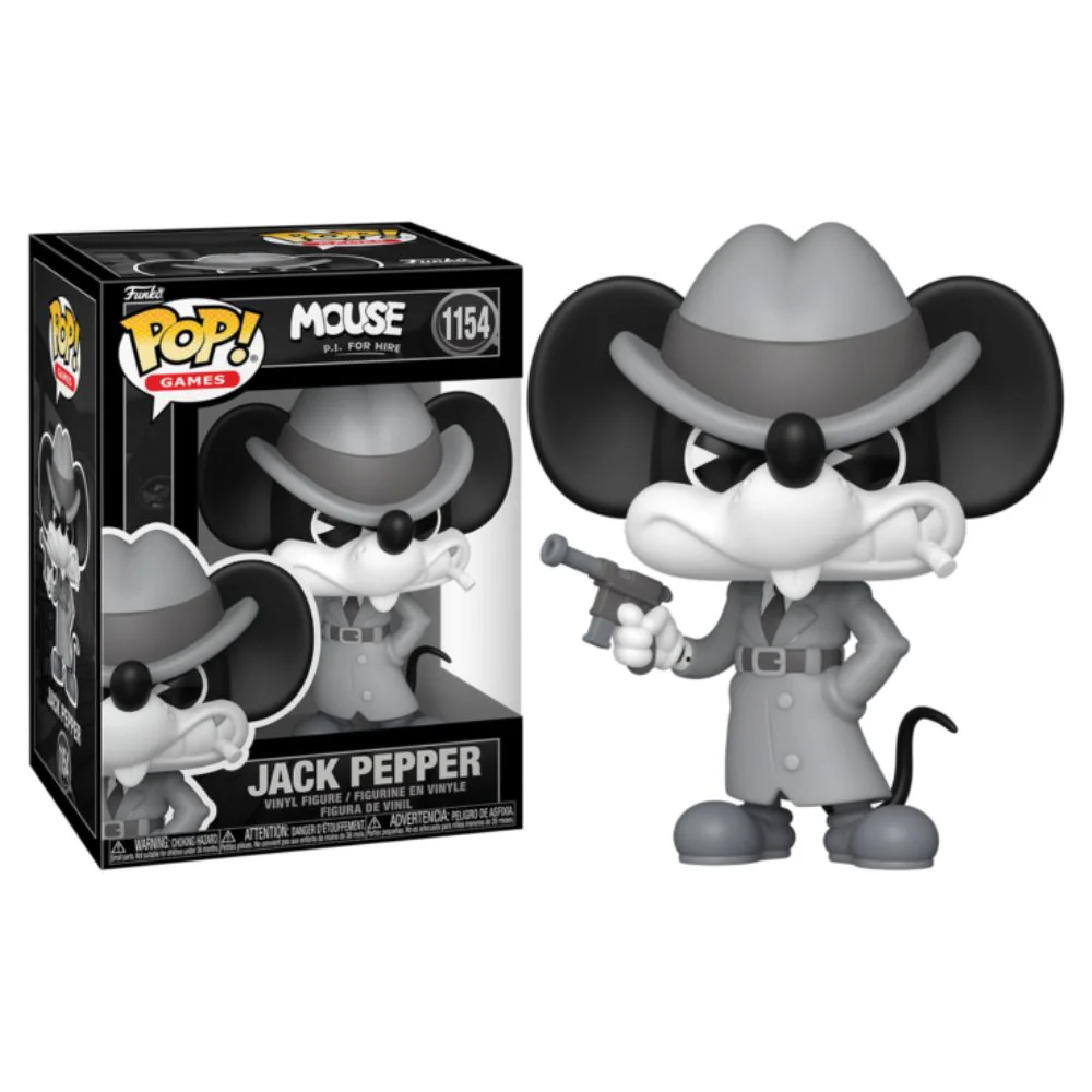 MOUSE: P.I. For Hire - Jack Pepper Pop! Vinyl - Image 3