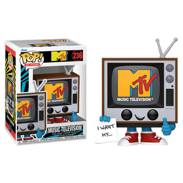 MTV Music Television Logo Funko Pop! Vinyl - Image 3