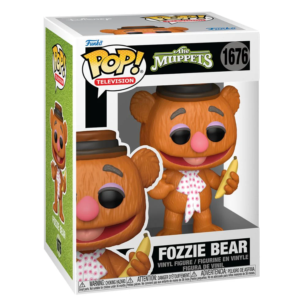 The Muppets - Fozzie Bear with Banana Pop! Vinyl - Image 2