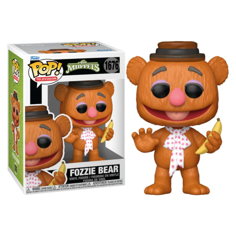 The Muppets - Fozzie Bear with Banana Pop! Vinyl - Image 3