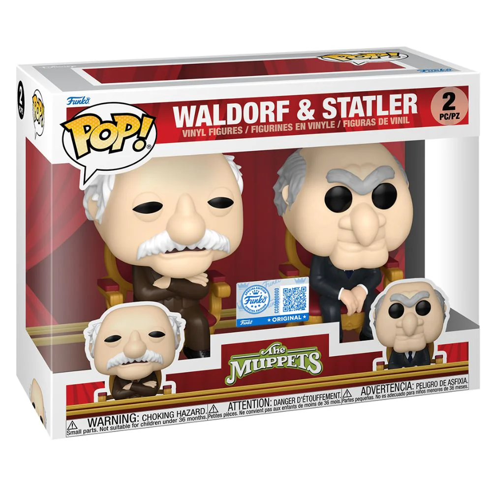 The Muppets - Waldorf and Statler Pop! Vinyl 2 Pack - Image 2