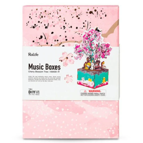 Robotime Music Box Cherry Blossom Tree - Image 2