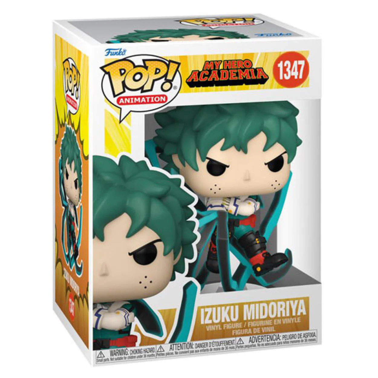 My Hero Academia - Deku with Blackwhip Pop! Vinyl - Image 2