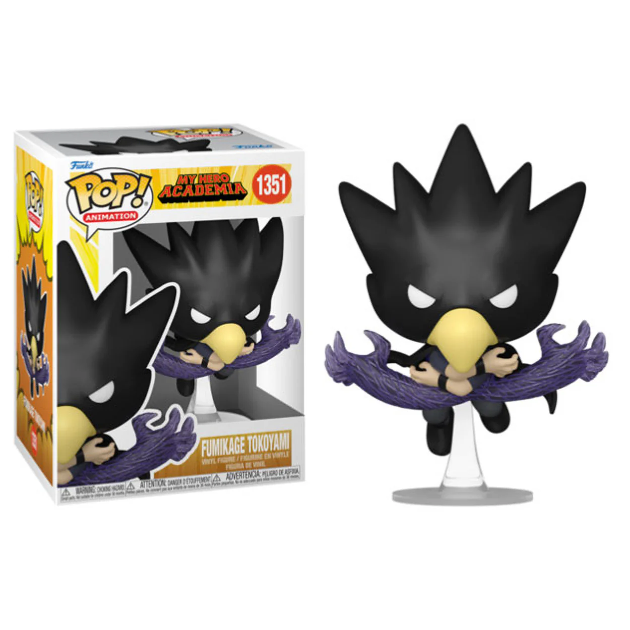 My Hero Academia - Fumikage Tokoyami (Fallen Angel) Pop! Vinyl - Image 3