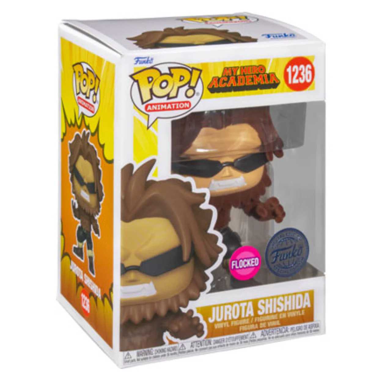 My Hero Academia - Jurota Shishida Flocked US Exclusive Pop! Vinyl - Image 2