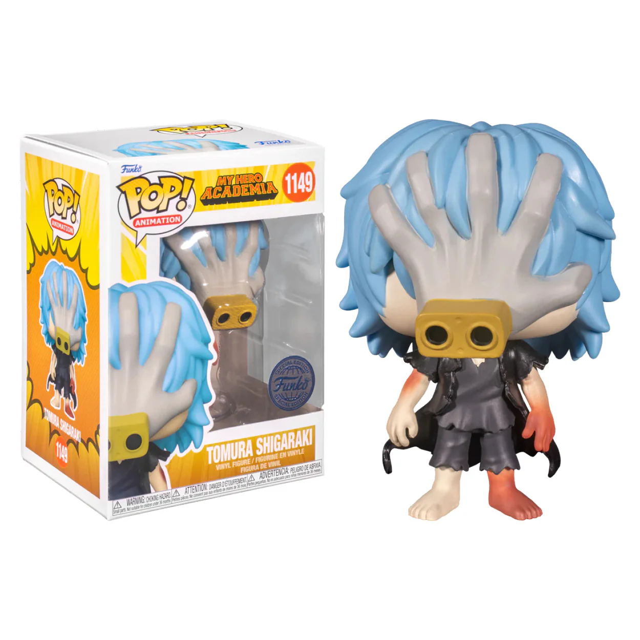 My Hero Academia - Tomura Shigaraki US Exclusive Pop! Vinyl - Image 3