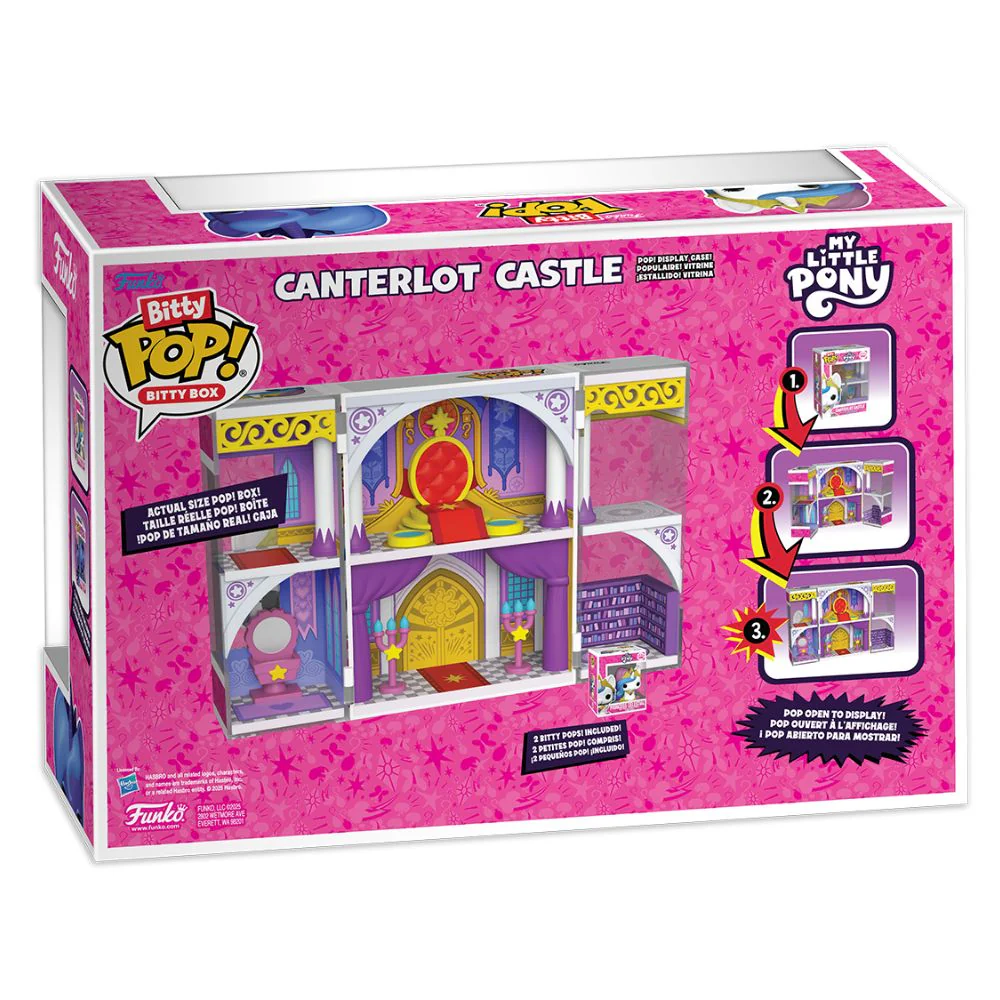 My Little Pony - Canterlot Castle Bitty Pop! Vinyl Playset - Image 4
