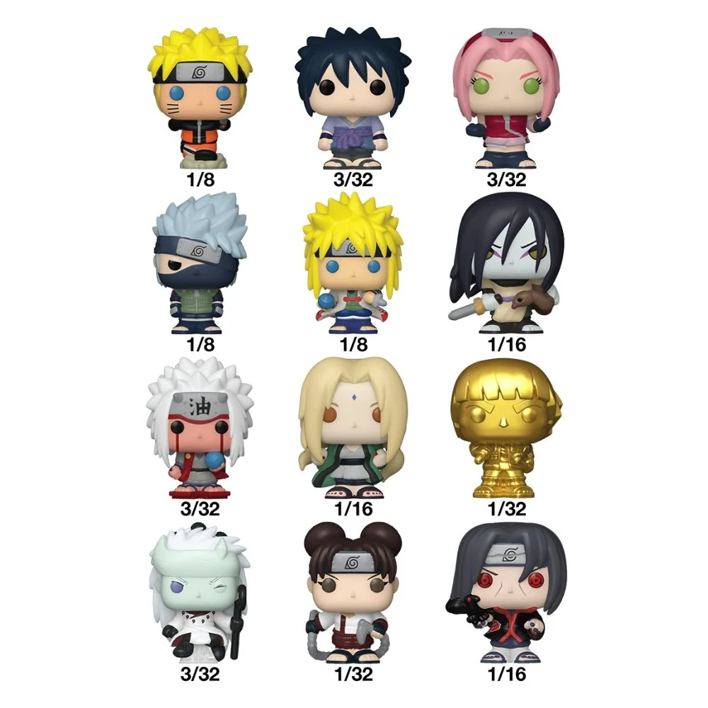 Naruto: Shippuden - Bitty Pop! Blind Bag Vinyl Figure (Single Unit) Bitty Pop! Blind Bag Assortment (1 Unit) - Image 2