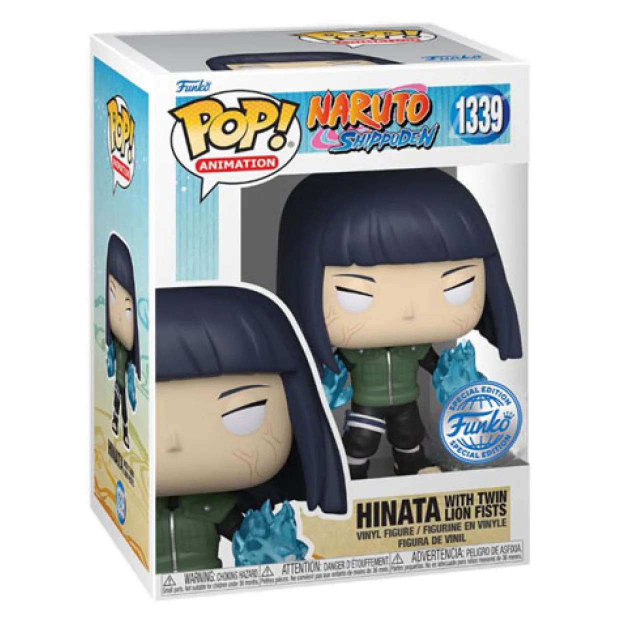 Naruto - Hinata with Twin Lion Fists US Exclusive Pop! Vinyl - Image 2