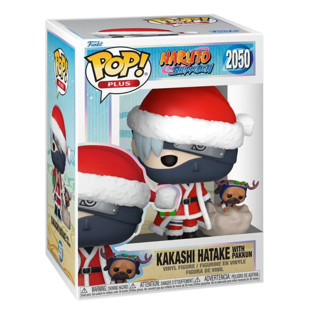 Naruto: Shippuden - Kakashi Hatake with Pakkun Holiday Pop! Plus - Image 2