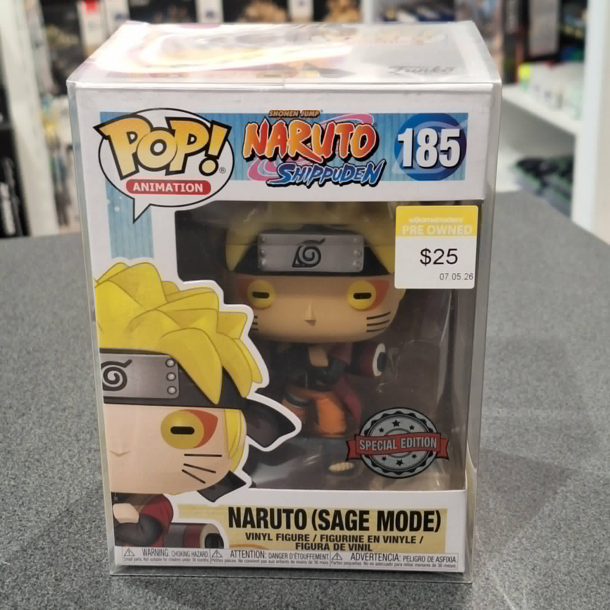 Naruto Shippuden - Naruto (Sage Mode) US Exclusive Pop! Vinyl