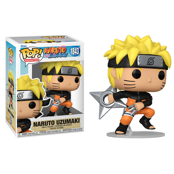 Naruto - Naruto Uzumaki with Shuriken Pop! Vinyl - Image 3