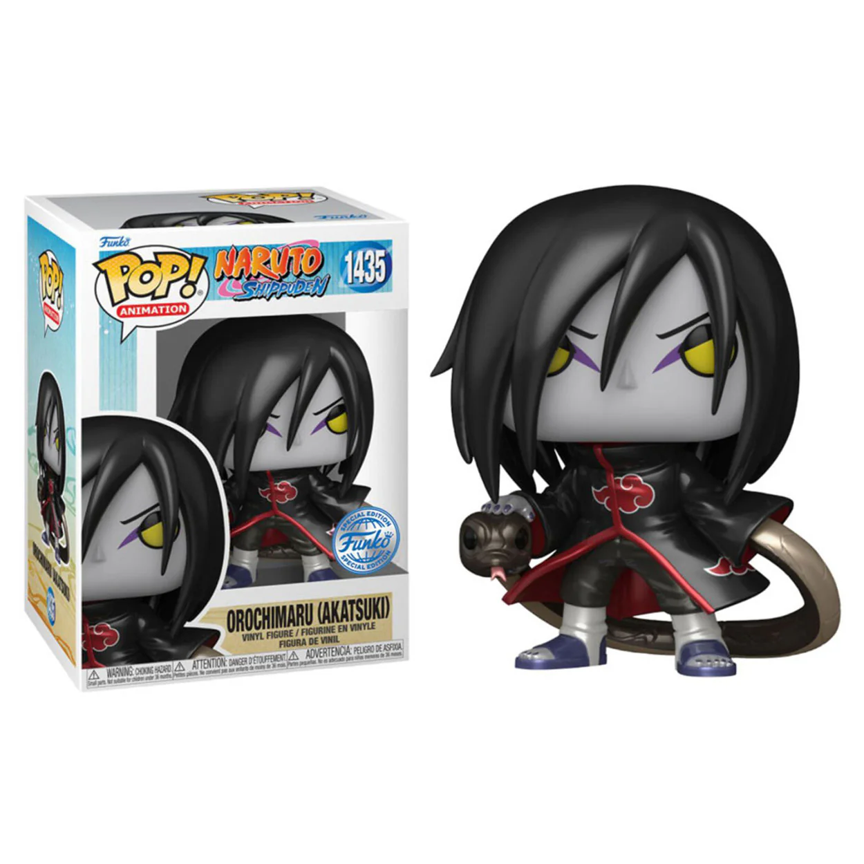 Naruto - Orochimaru (Akatsuki) US Exclusive Metallic Pop! Vinyl - Image 3
