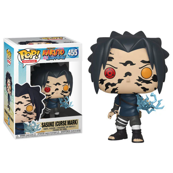 Naruto - Sasuke Curse Mark US Exclusive Pop! Vinyl - Image 3