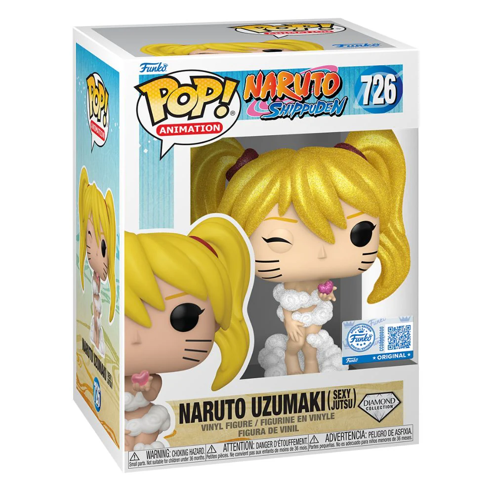 Naruto - Sexy Jutsu (Diamond Glitter) US Exclusive Pop! Vinyl - Image 2