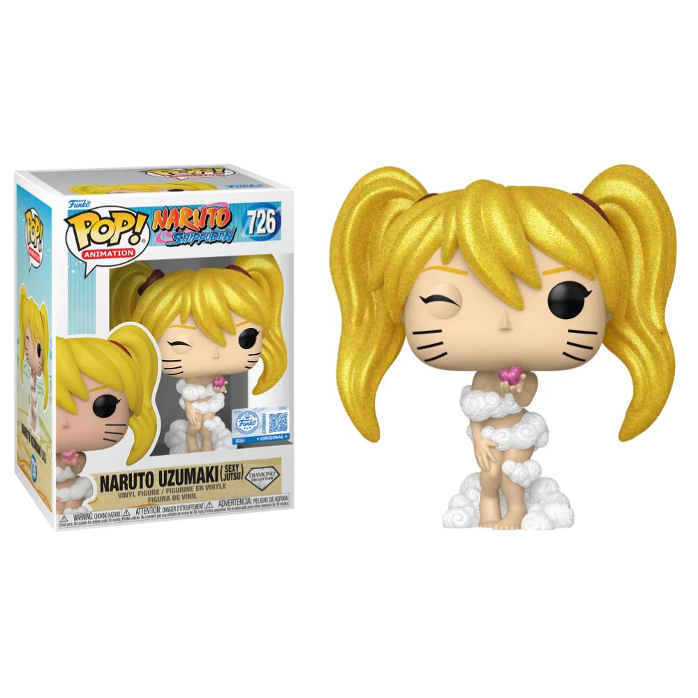 Naruto - Sexy Jutsu (Diamond Glitter) US Exclusive Pop! Vinyl - Image 3
