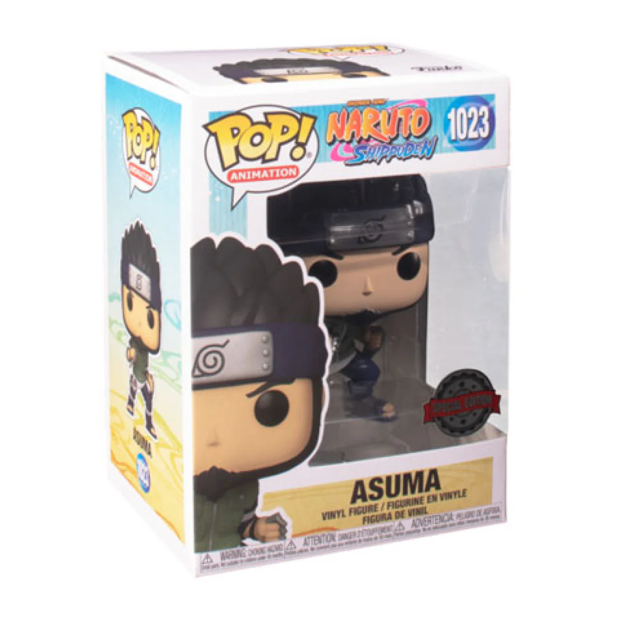 Naruto: Shippuden - Asuma US Exclusive Pop! Vinyl - Image 2