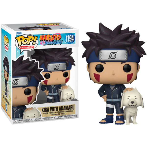 Naruto: Shippuden - Kiba with Akamaru Pop! Vinyl - Image 3
