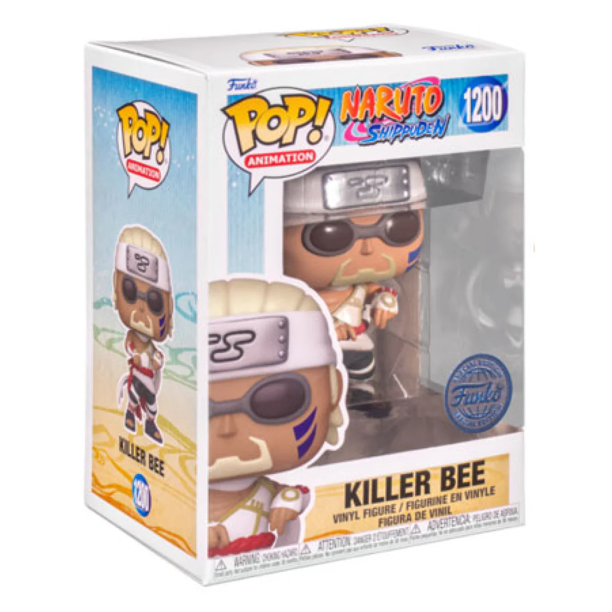 Naruto: Shippuden - Killer Bee US Exclusive Pop! Vinyl - Image 2
