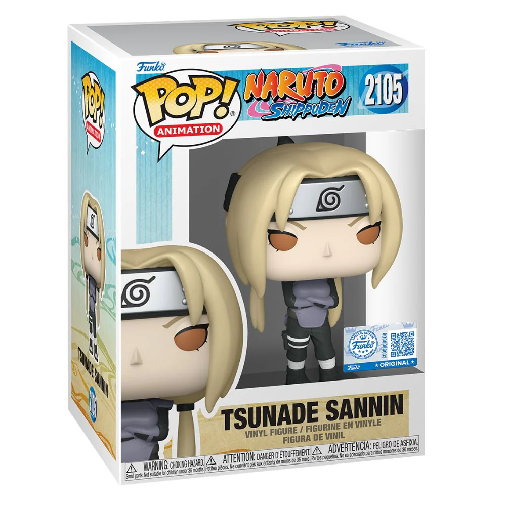 Naruto: Shippuden - Tsunade Sannin US Exclusive Pop! Vinyl - Image 2