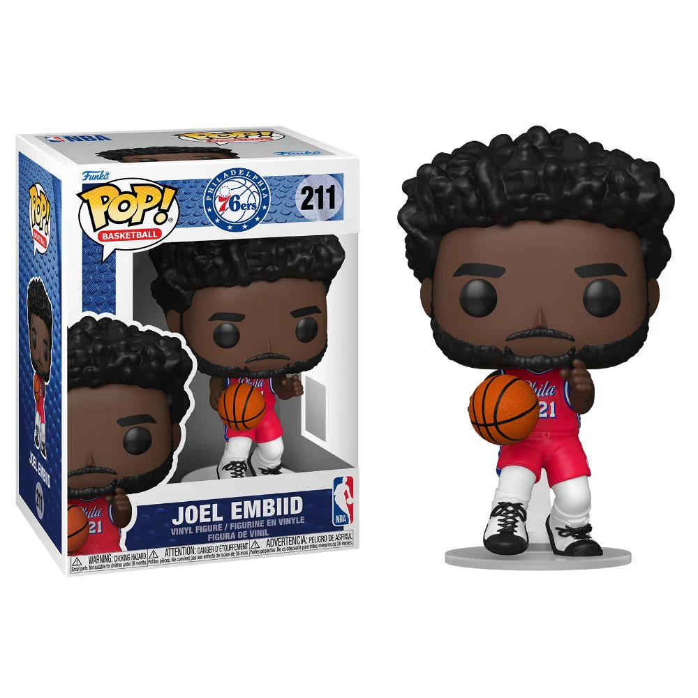 NBA Basketball - Joel Embiid (Philadelphia 76ers) Pop! Vinyl - Image 3