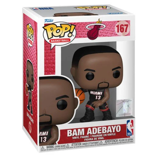 NBA Basketball - Bam Adebayo (Miami Heat) Pop! Vinyl - Image 2