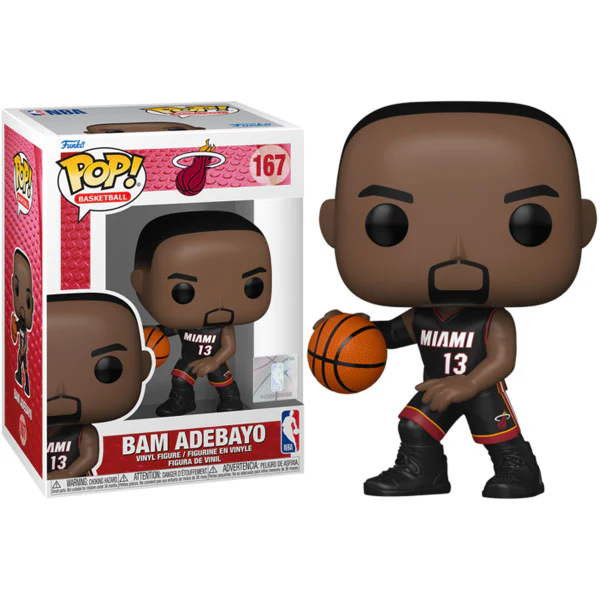 NBA Basketball - Bam Adebayo (Miami Heat) Pop! Vinyl - Image 3