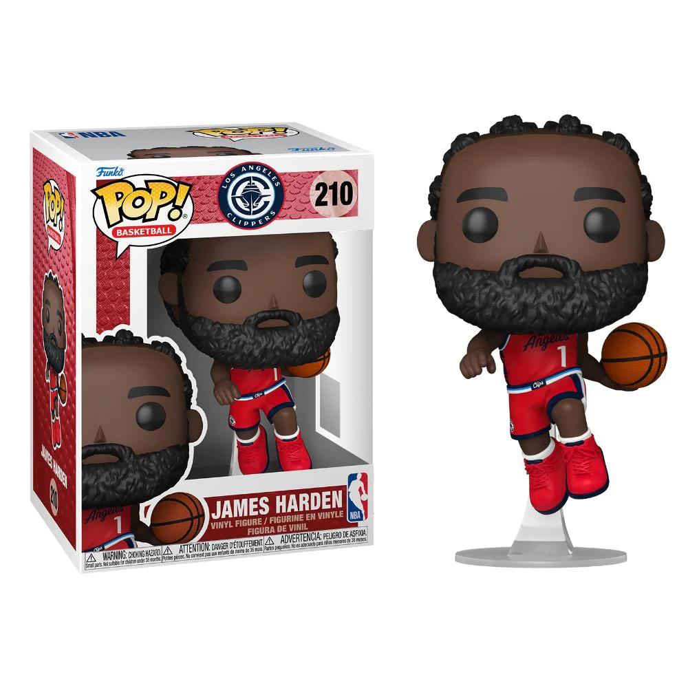 NBA Basketball - James Harden (Los Angeles Clippers) Pop! Vinyl - Image 3